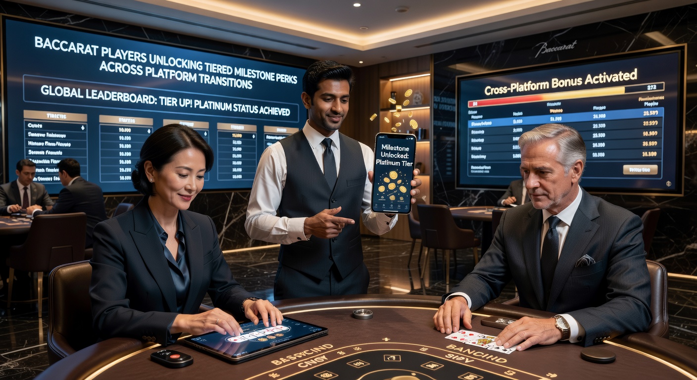 Baccarat players navigating tiered rewards when switching between online casino platforms