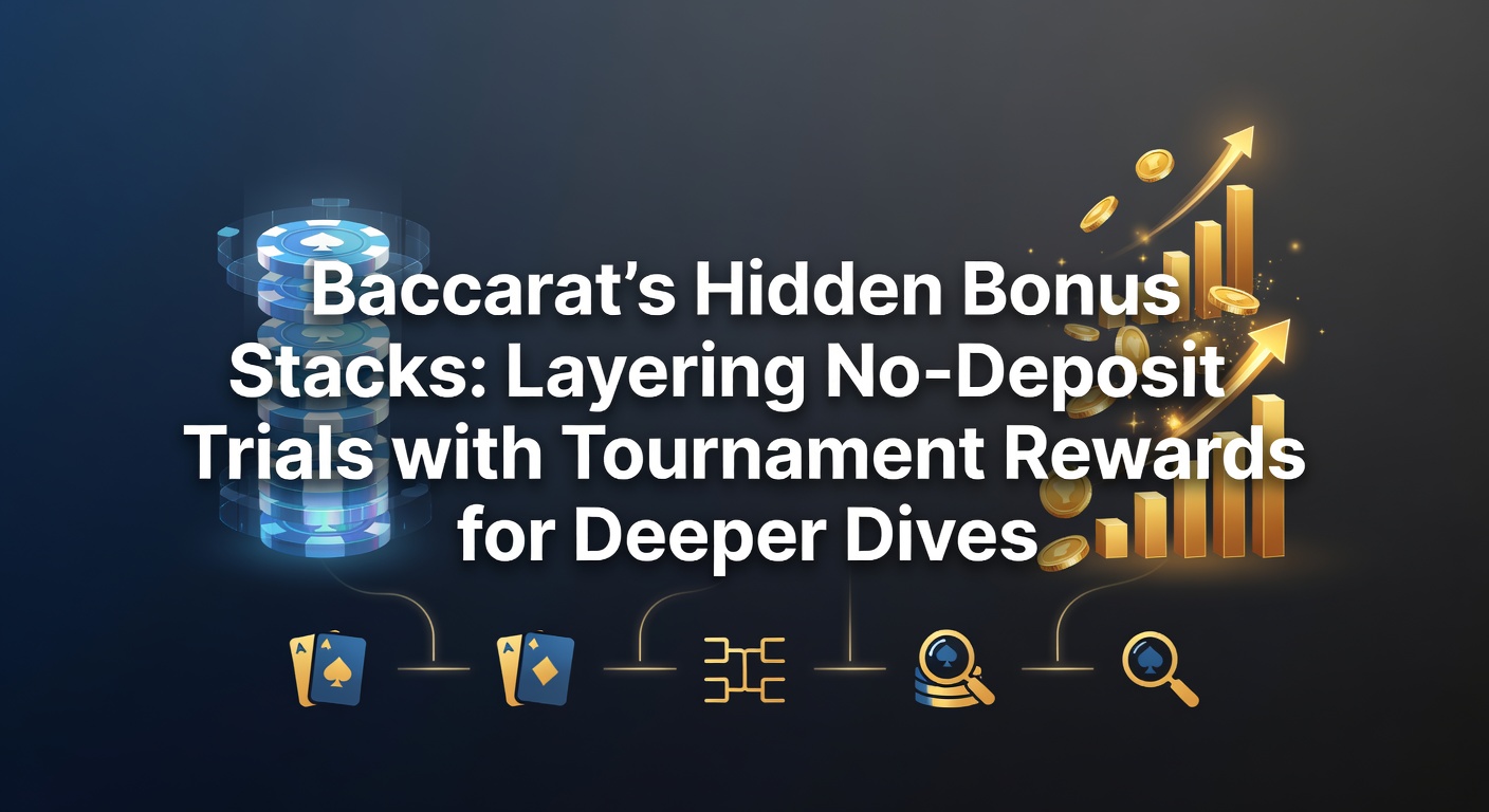 Screenshot of an online baccarat tournament leaderboard showing stacked bonus icons and player rankings on a sleek digital interface