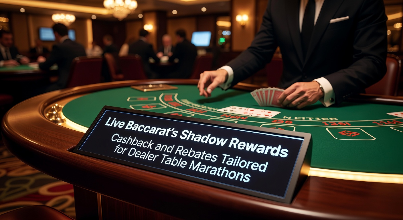 Chart illustrating cashback accumulation over a 10-hour live baccarat marathon at a dealer table
