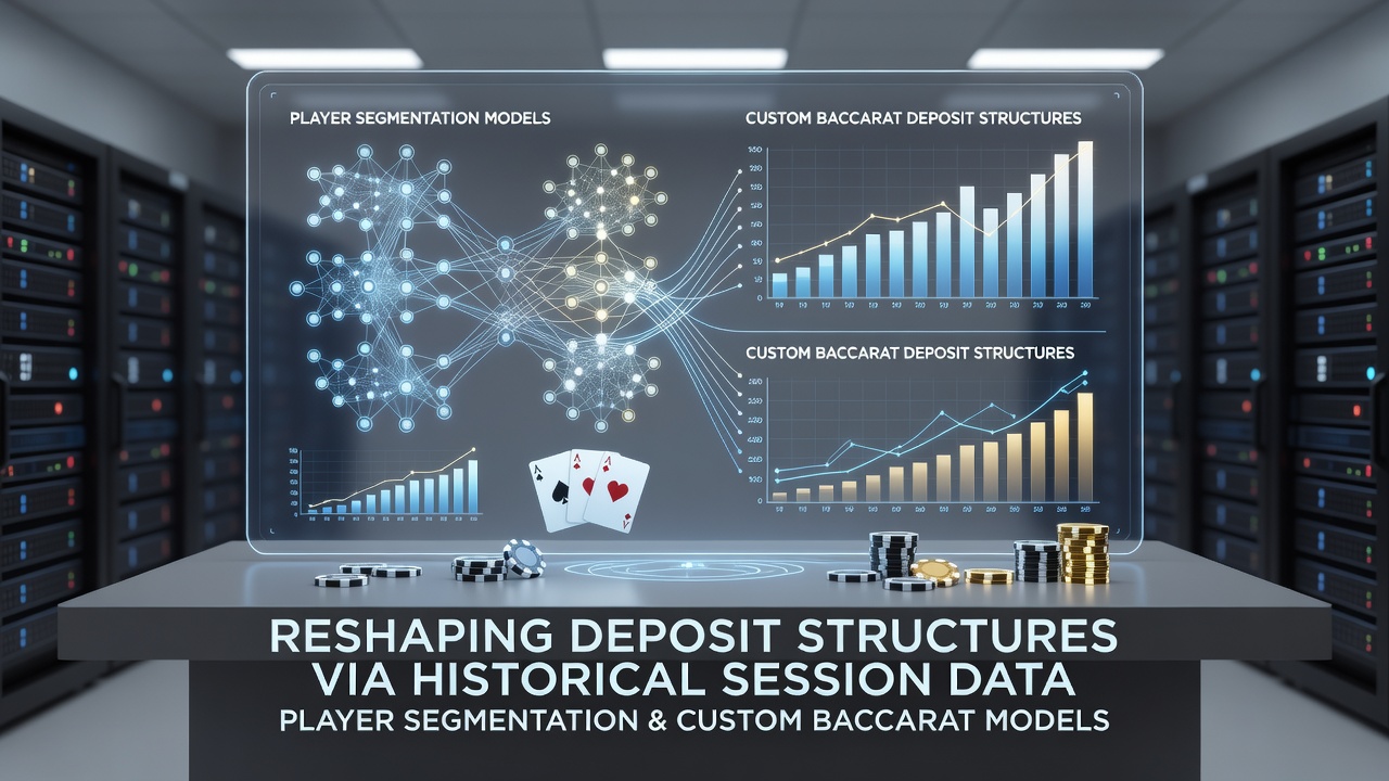 Visualization of player segmentation clusters derived from baccarat session data patterns