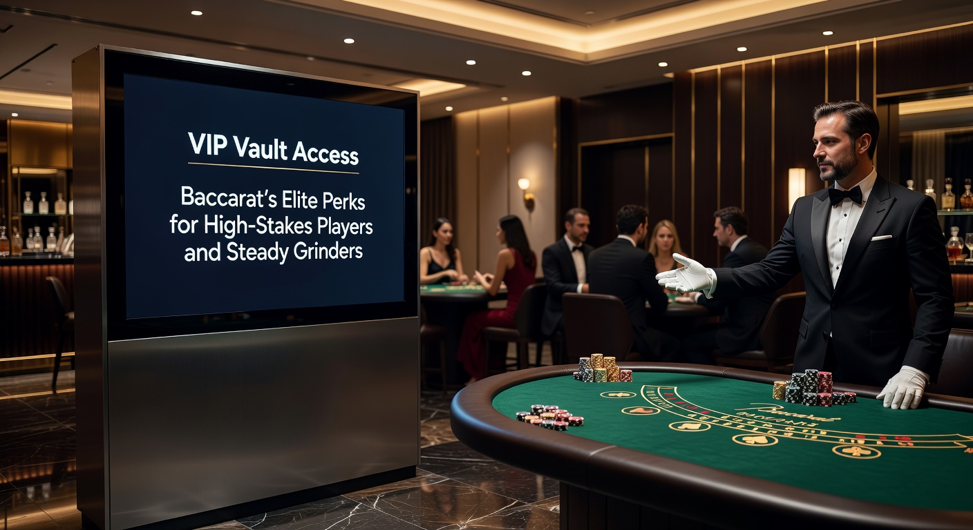 Group of steady baccarat grinders reviewing loyalty points dashboard on a sleek casino app interface, emphasizing progression to VIP perks